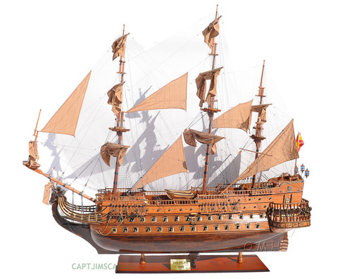 San Felipe Wooden Tall Ship Model Spanish Galleon San Felipe Wooden Tall Ship Model Spanish Galleon