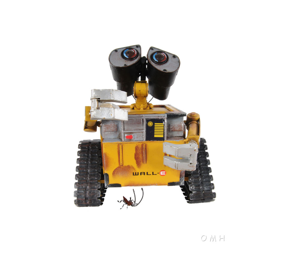 Wall-E Robot & Hal Disney Pixar Cartoon Characters Metal Model 9