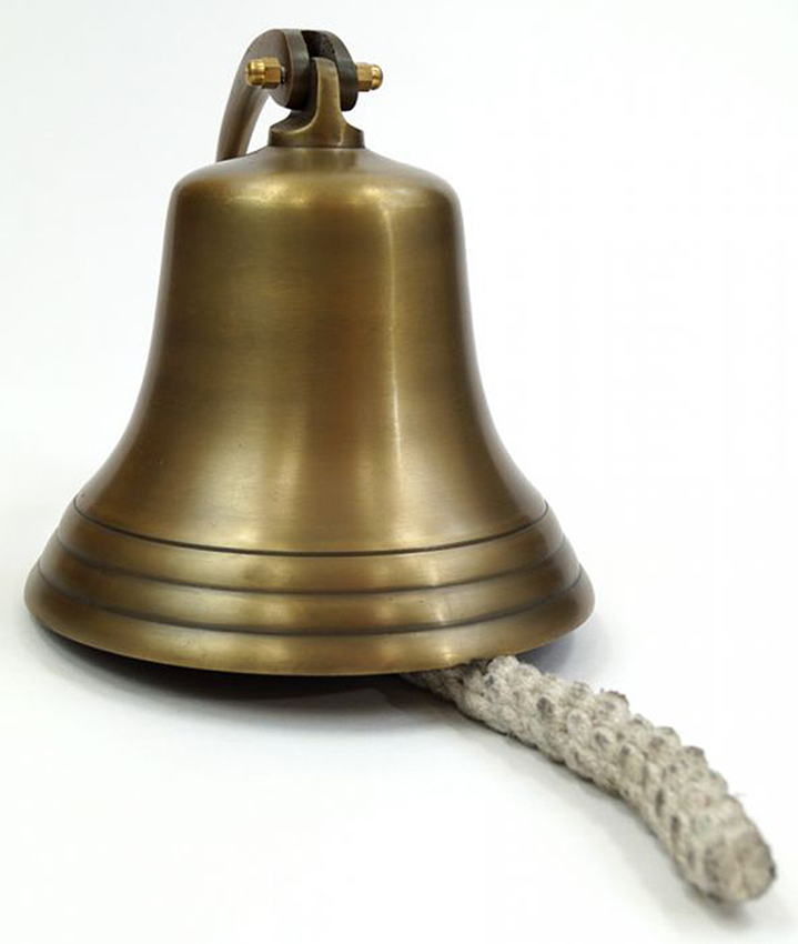 11.5 Brass Authentic Nautical Marine Boat Bell | Pirate's Exclusive  Collection of Metal Gifts