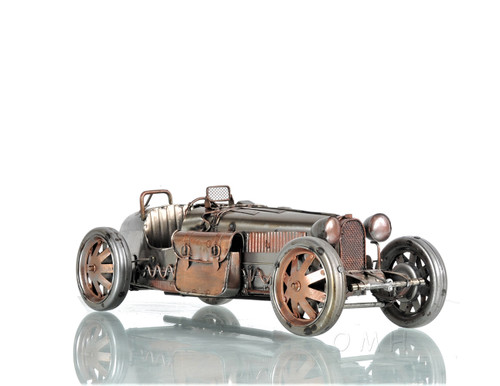 1920s Bugatti Type 35 Metal Racing Car Model 14 Automobile