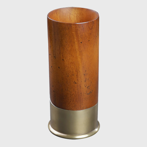 Shell Organization Pen Desktop Shotgun Shell Tall Wood Pen Holder 5.25