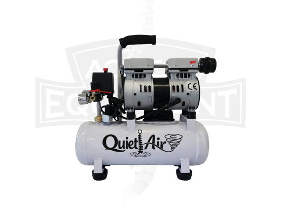 Quiet Air SL2.4 Chiropractic Table Air Compressor - Oil Less 