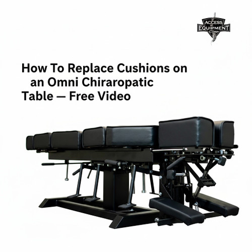 How To Replace Cushions on an Omni Chiropractic Table How To Replace Cushions on an Omni Chiropractic Table