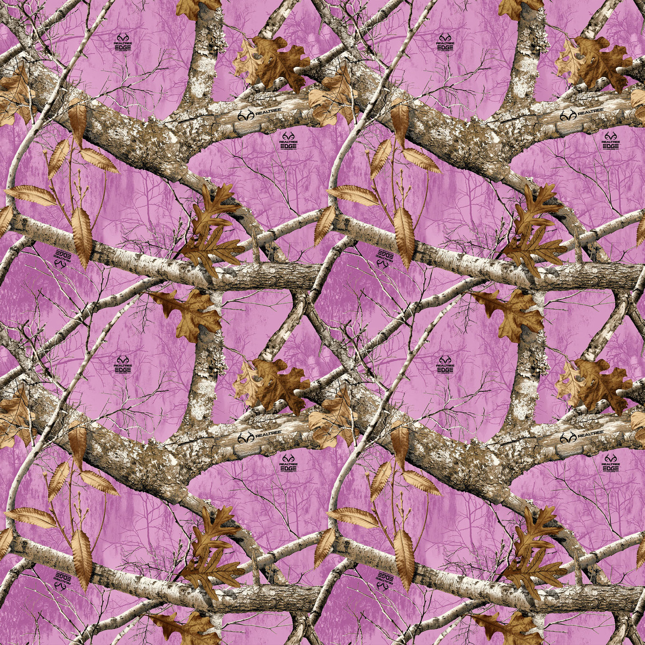 RealTree Cotton Fabric| Pink Camouflage Quilting Cotton