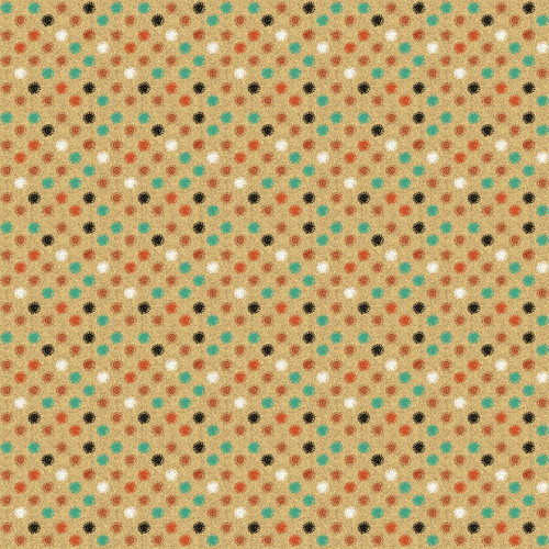 Pueblo Swirling Suns cotton-Sold by the yard