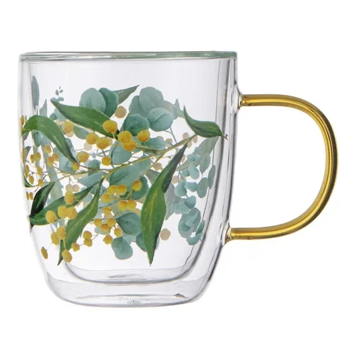 Tilly Wattle D/Walled Glass Mug