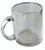11 oz Sublimation Clear Glass Mug