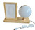 Preserved Flower Ball Frame Blue - 120mm Ball + 4x6 In Frame
