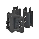 Cornerstone - Adaptor Black Nylon Polymer Round Post Hinge (for pipe applications)
