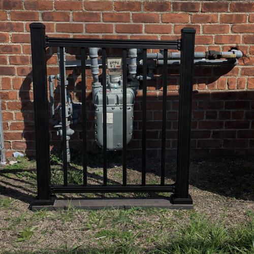 200 Series - Model Square PVC Spindle Single Gate