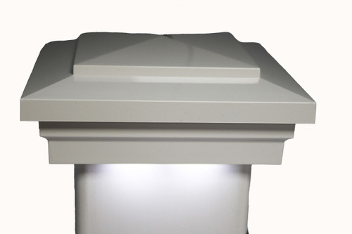 Low Voltage Cape May Downward Light Post Cap