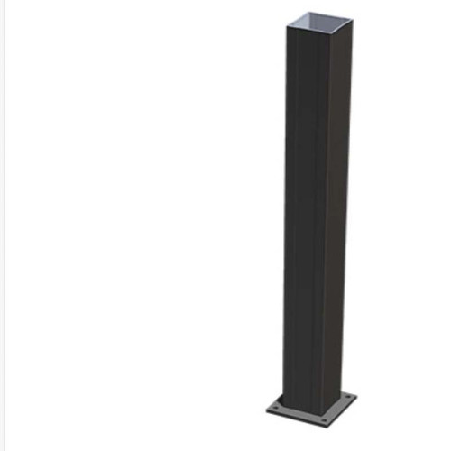 Aluminum Rail Post w/Plate