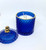 Blue & Gold Royal Geo Luxury Candle (Z) Scents