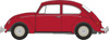 Oxford Diecast NVWB002 N Scale Volkswagen Beetle Ruby Red 1:148 Vehicle