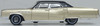 Oxford Diecast 87BE68001 HO Scale 1968 Buick Electra 225 Ivory Gold Mist/Black