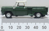 Oxford Diecast 87CP65008 HO Scale 1965 Chevrolet Stepside Pickup Dark Green 1:87
