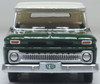 Oxford Diecast 87CP65008 HO Scale 1965 Chevrolet Stepside Pickup Dark Green 1:87