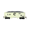 Rock Island Hobby 032210 HO Scale Chessie System 36' Hopper with Coal Load B&O