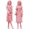 Hasegawa Models 1:24 Scale 80's Girls Figure Plastic Model Kit 29108