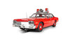 Scalextric 1:32 Scale Dodge Monaco Chicago Fire Department Slot Car C4408
