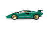 Scalextric 1:32 Scale Lamborghini Countach Verde Pino Slot Car C4500