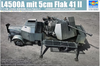 Trumpeter 1:35 Scale German L4500A mit 5cm Flak 41 II Plastic Model Kit 9594
