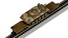 Bachmann 71388 N Scale U.S. Army 52' Depressed Center Flat w/ Sheridan #30371