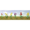JTT Scenery 95559 HO Scale Assorted Flower Plants Set #2 12-Pack