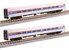 Kato 1066293 N Scale Amtrak Amfleet II Coach 2-Car Set #25000/25068
