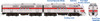 Rapido 53512 HO Scale Burlington (CB&Q) FT A+B Set #105-A/105-B (DCC/Sound)