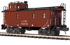 MTH 2091874 O Scale Santa Fe Offset Cupola Steel Caboose #'s Vary