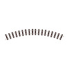 Peco ST-412 HO Scale OO-9 Setrack No.1 Radius Double Curve Code 80 4-Pack