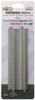 Kato 20-012 N 7-5/16" Double Track Straight, Concrete Ties (2)