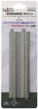 Kato 20-012 N 7-5/16" Double Track Straight, Concrete Ties (2)