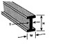 Plastruct 90021 (10)(B-2)1/16" ABS I BEAM