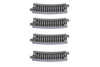 Kato 20-121 N Scale Unitrack 315mm (12 3/8") Radius 15-Degree Curve Track (4)