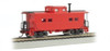 Bachmann 16806 HO Scale NE Steel Caboose Red Painted Unlettered