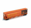 Bachmann 19134 HO Scale 4 Bay Cylindrical Grain Red Hopper Government of Canada
