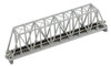 Kato 20-432 N Scale 9-3/4" Truss Bridge, Gray
