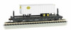 Bachmann 16753 N Scale 52FT Flat Car W/35' Ribbed Piggyback Trailer NYC