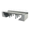 BLMA Models 590 N Modern Concrete Segmental Bridge Kit (Set A) Complete Bridge