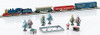 Marklin 81846 Z Christmas Starter Set. 120 Volts. Steam Freight Train w/ Track