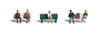 Woodland Scenics A2134 N Scale Bus Stop People