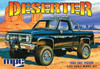 MPC 848 Deserter 1984 GMC Pickup (Molded in Black) 1:25 Scale Plastic Model Kit - Requires Assembly