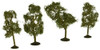 Bachmann 32109 N Scale 2.5" - 2.75" Sycamore Trees Scenescapes (4 PK)