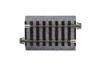 Kato 2-105 HO Scale UNITRACK 60mm (2-3/8″) Straight Track, (4 ea)