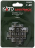 Kato 2-401 HO 60mm 2-3/8" 90-Degree Crossing