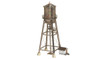 Woodland Scenics BR5064 HO Scale Rustic Water Tower