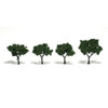 Woodland Scenics TR1504 2" - 3" Medium Green (4)