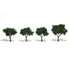 Woodland Scenics TR1504 2" - 3" Medium Green (4)